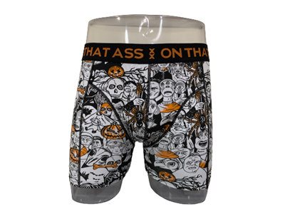 Pohodlné pánské trenky z česané bavlny s žakárovým nylonovým pasem