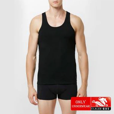 Černé pánské pletené podprsenky